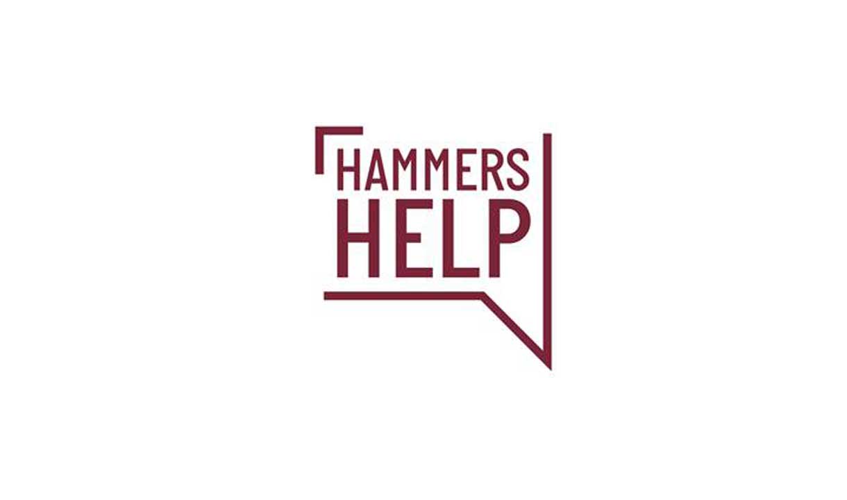 Hammers Help logo