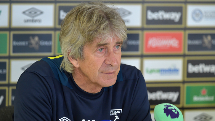 Manuel Pellegrini's pre-Everton press conference