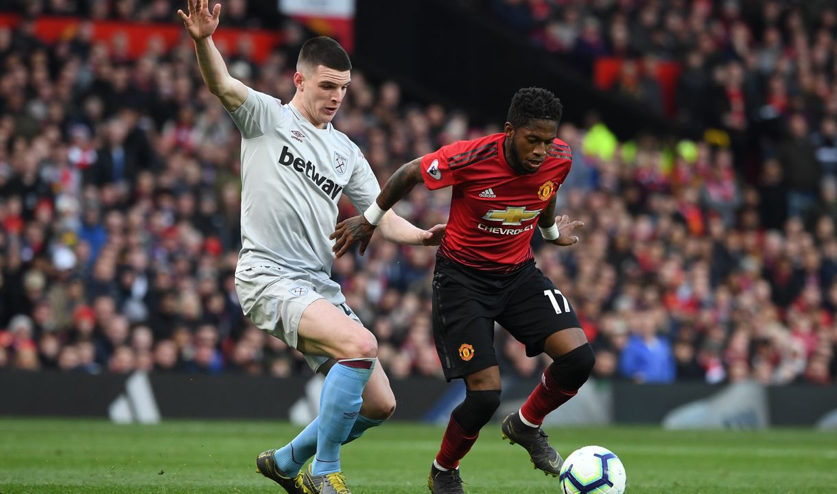 Declan Rice challenges Fred