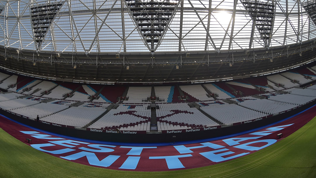 London Stadium on Claret and Blue Day