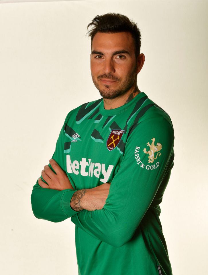 west ham goalkeeper kit junior