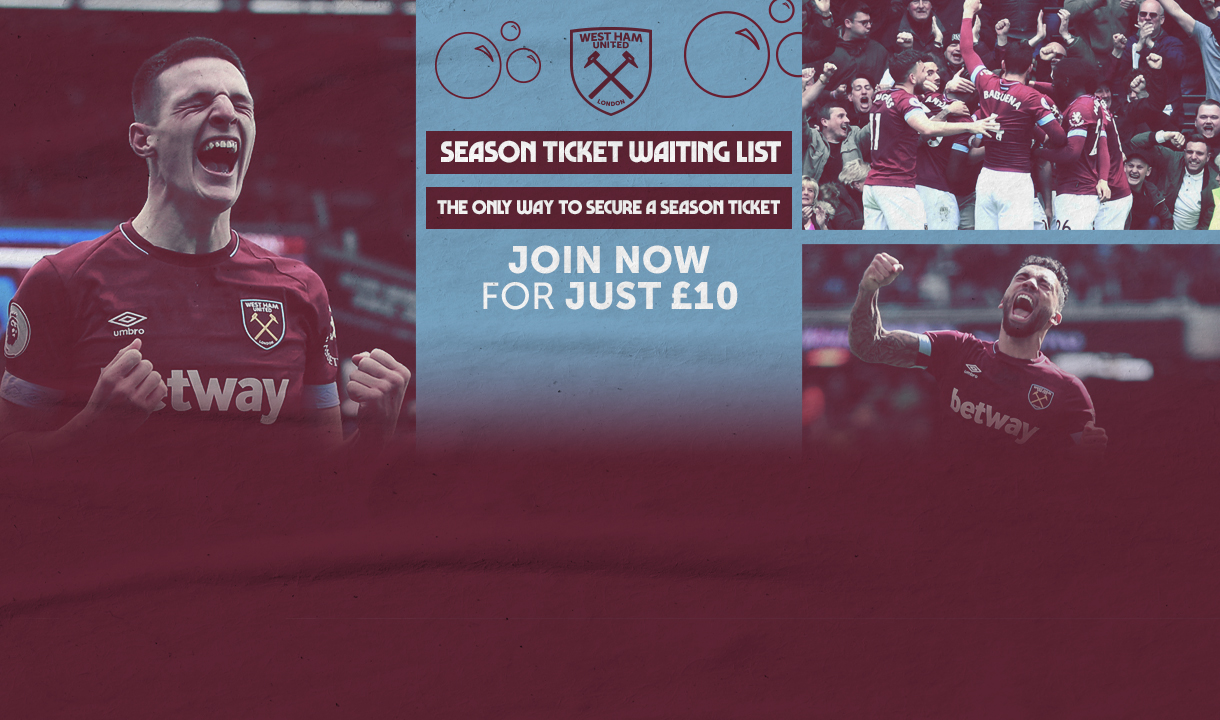 Join the Season Ticket Waiting List graphic