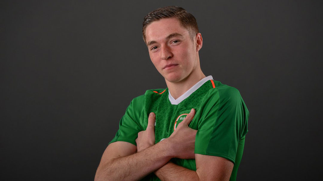 Conor Coventry in Ireland colours