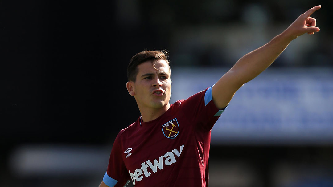 Josh Cullen in action in pre-season