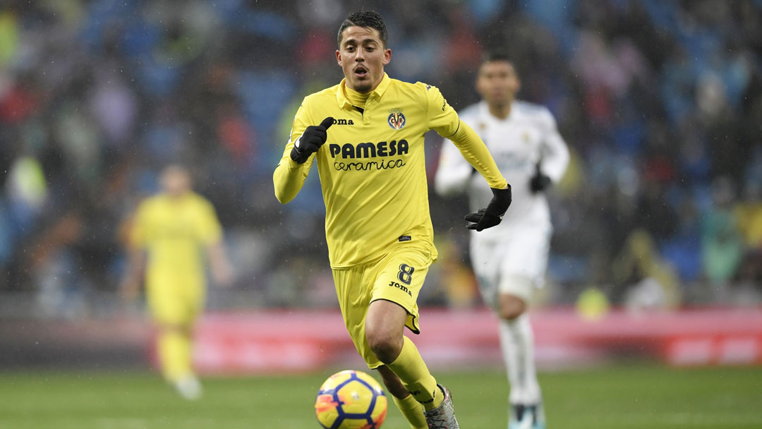 Pablo Fornals in action against Real Madrid