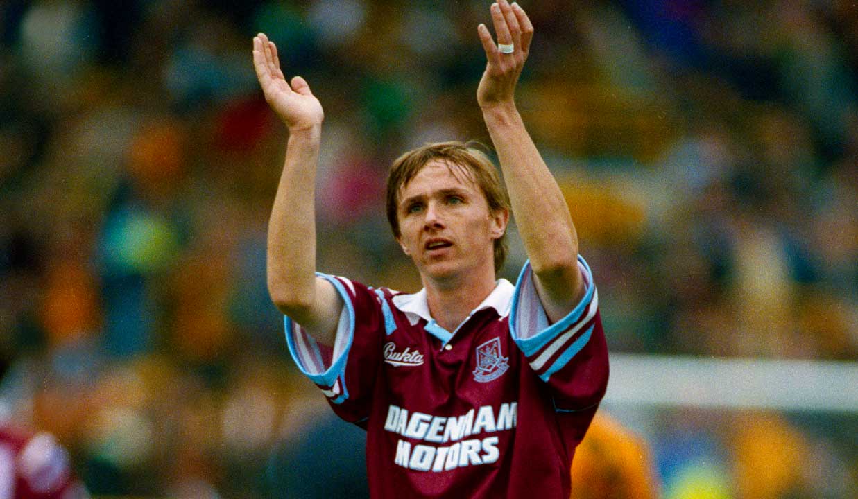 Kevin Keen in his playing days at West Ham United