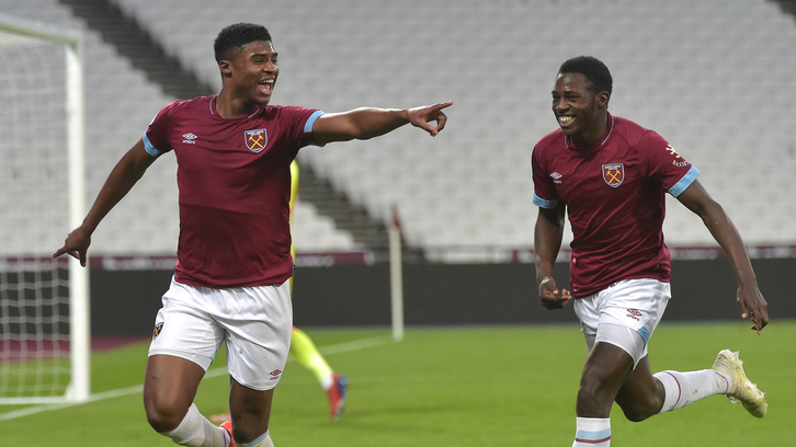 Ben Johnson of the West Ham United U23s