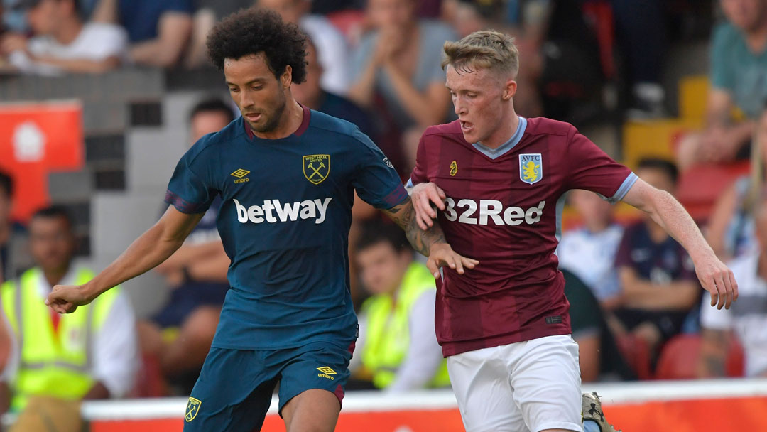 Felipe Anderson in action on debut