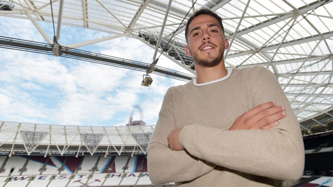 Pablo Fornals at London Stadium