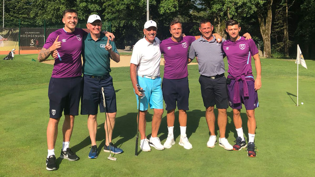 Hugill and Hammer Chapman win West Ham European Tour Golf Challenge!