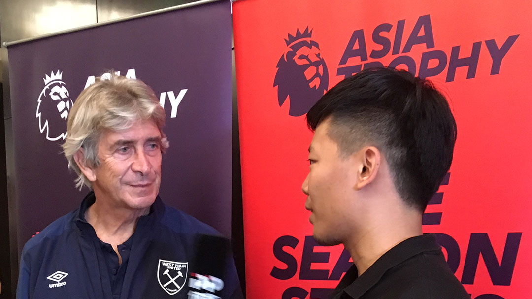 Manuel Pellegrini chats to PPTV