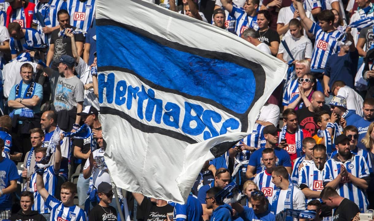 Hertha Berlin fans