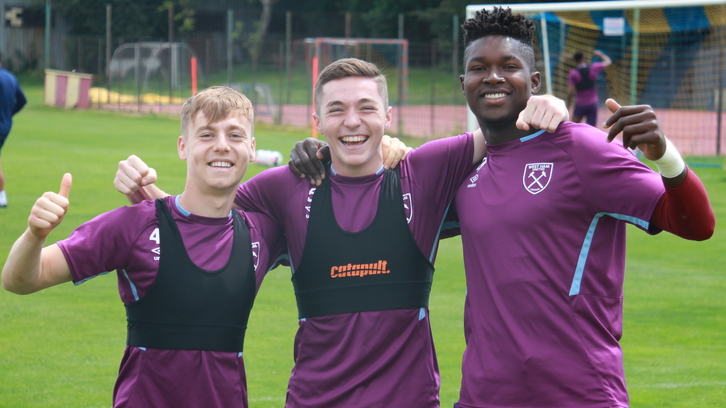 Dan Kemp, Conor Coventry and Joseph Anang