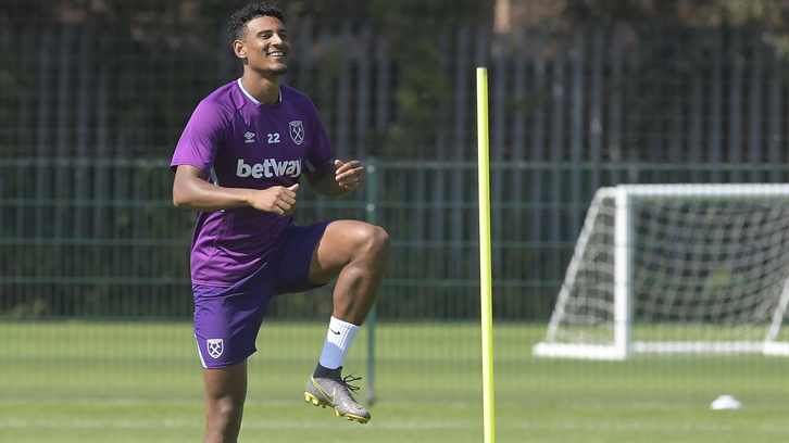 Sebastien Haller starts for West Ham United