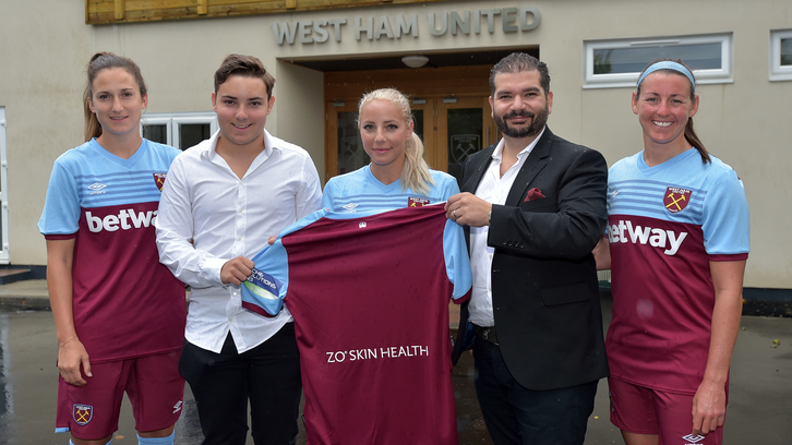 ZO SKIN HEALTH extend partnership with West Ham United women