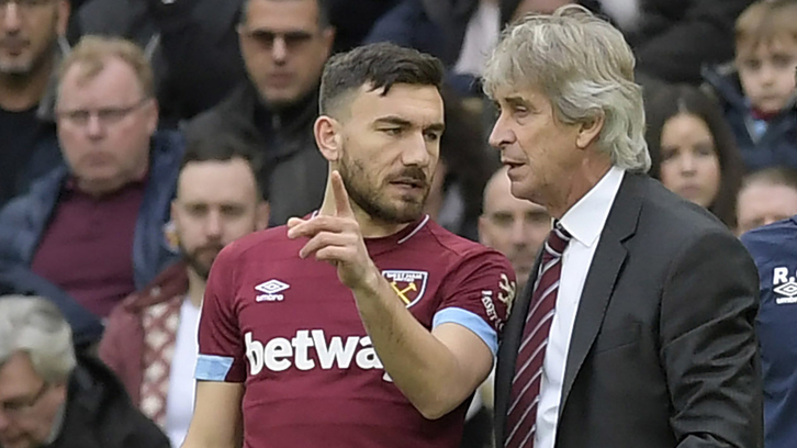 Robert Snodgrass and Manuel Pellegrini