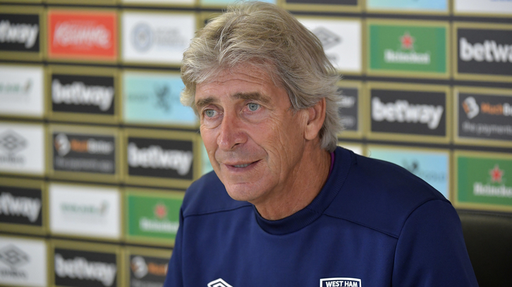 Manuel Pellegrini press conference