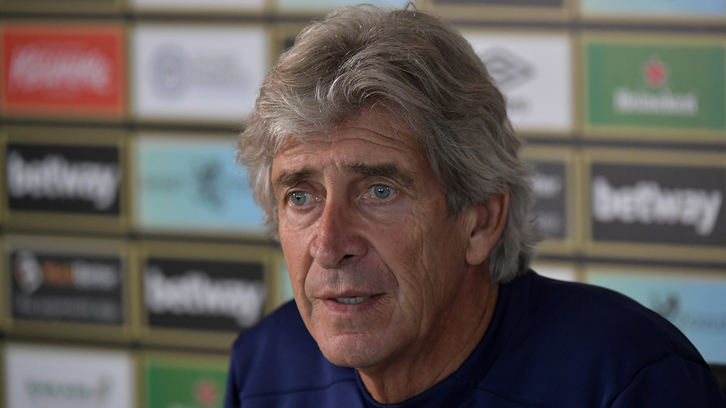 Manuel Pellegrini press conference 