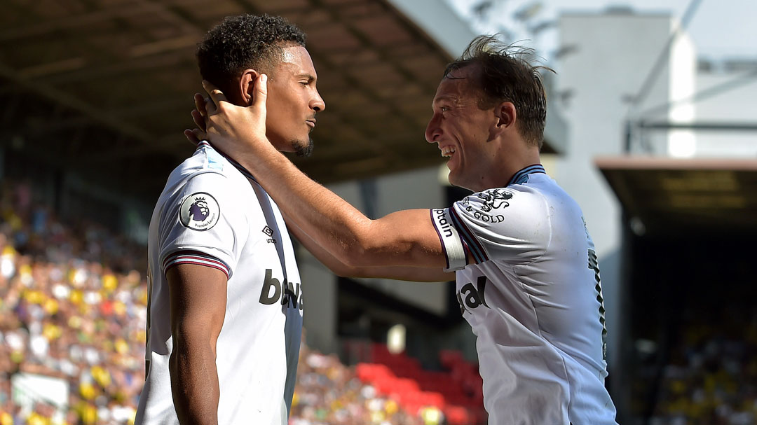 Mark Noble and Sebastien Haller