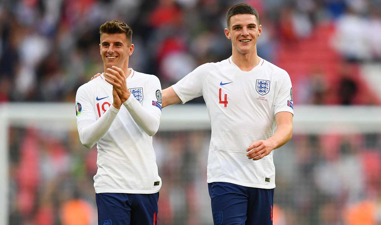 Declan Rice and Mason Mount