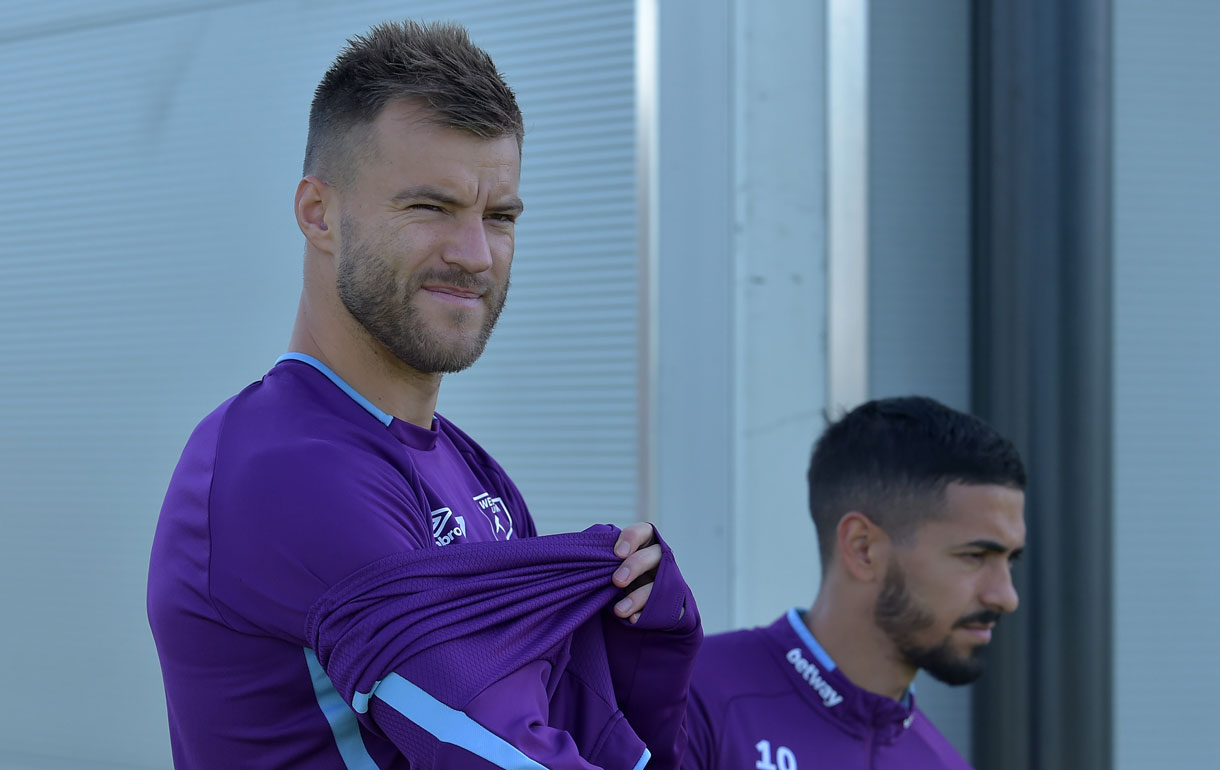 Andriy Yarmolenko and Manuel Lanzini