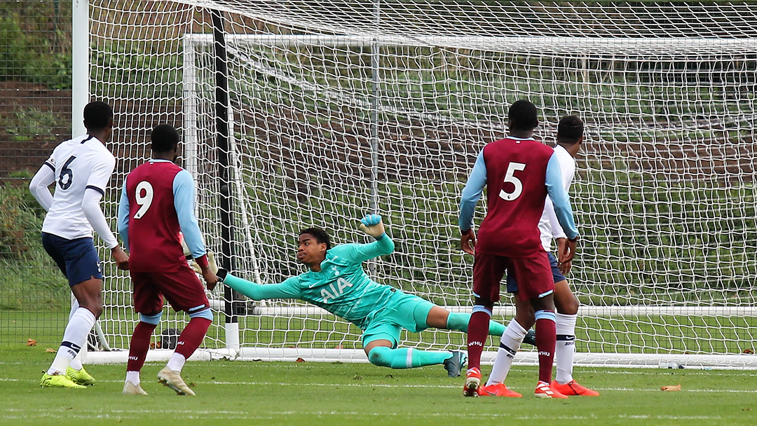 West Ham U18s against Spurs