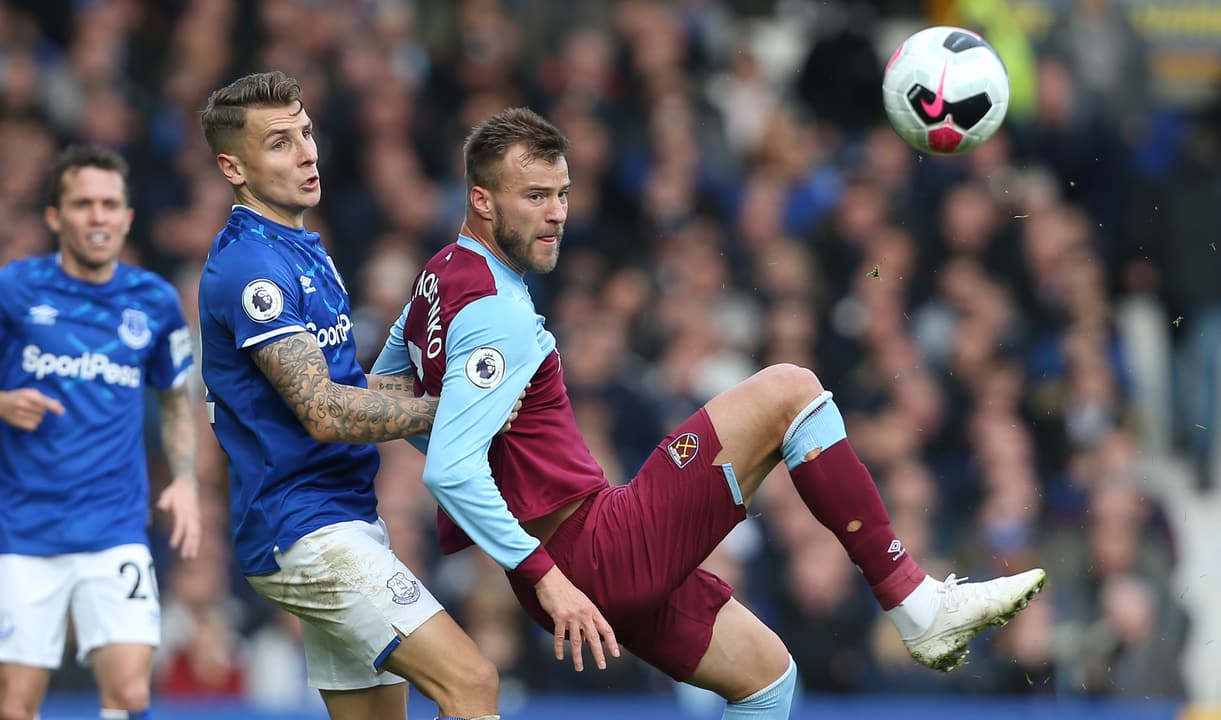 Andri Yarmolenko in action at Everton