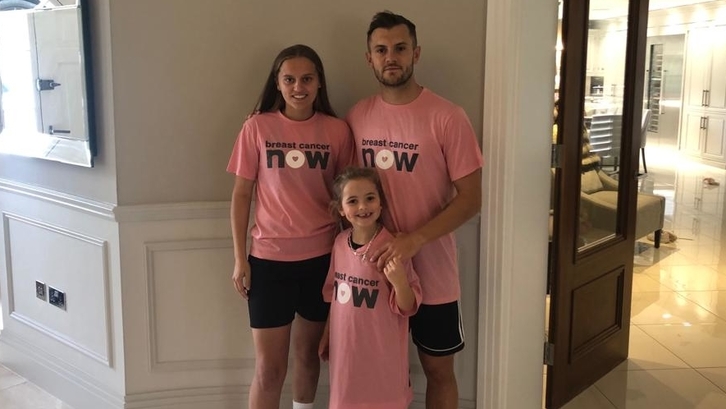 Jack Wilshere backing Breast Cancer Awareness Month campaign