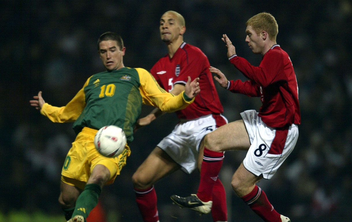 England v Australia at the Boleyn Ground in 2003