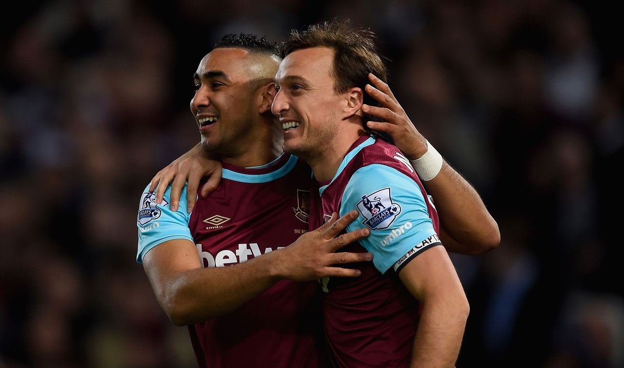 Dimitri Payet and Mark Noble