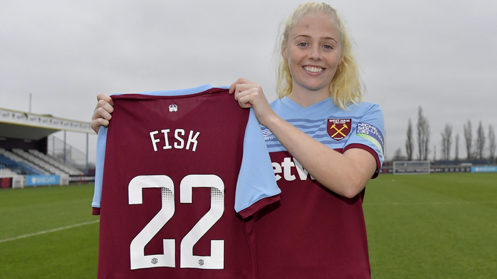 Grace Fisk signs for West Ham United