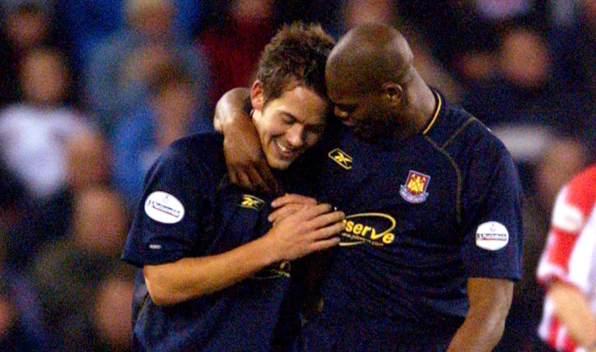 Jon Harley celebrates his goal at Sheffield United