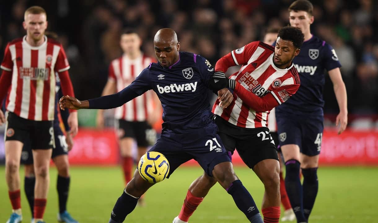 Angelo Ogbonna in action at Sheffield United