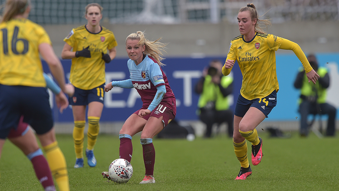 West Ham United women v Arsenal women