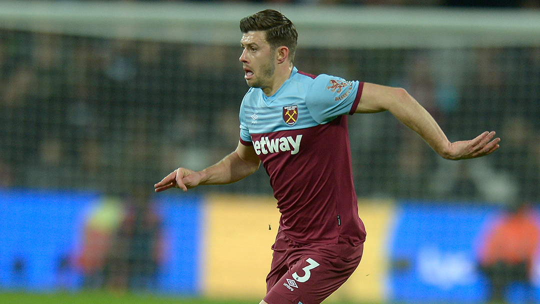 West Ham United defender Aaron Cresswell