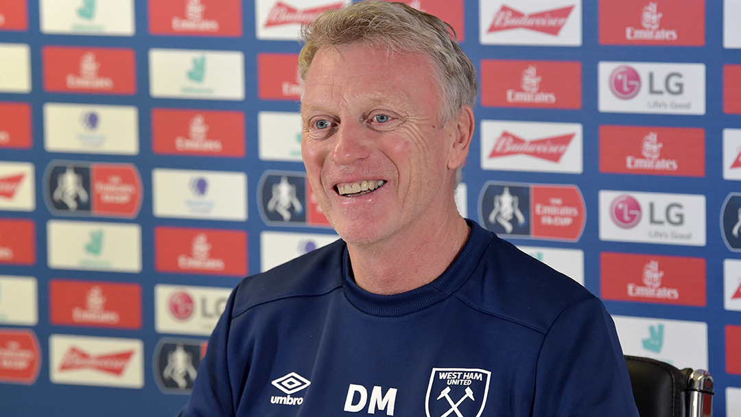 David Moyes in West Ham United press conference