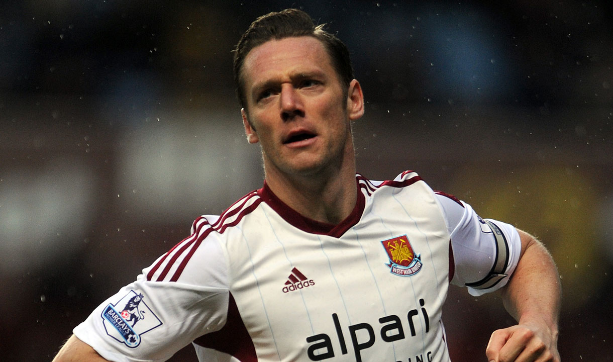 Kevin Nolan celebrates