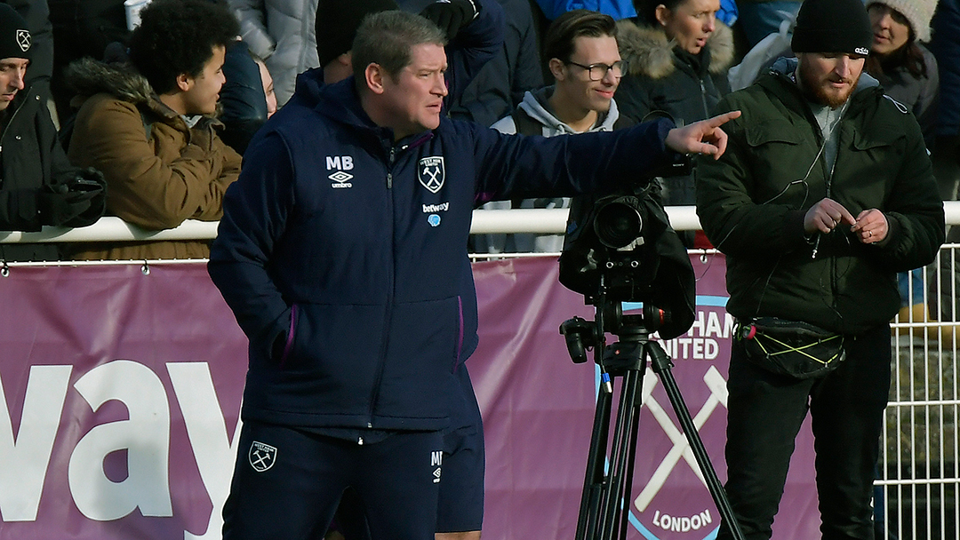 West Ham United manager Matt Beard