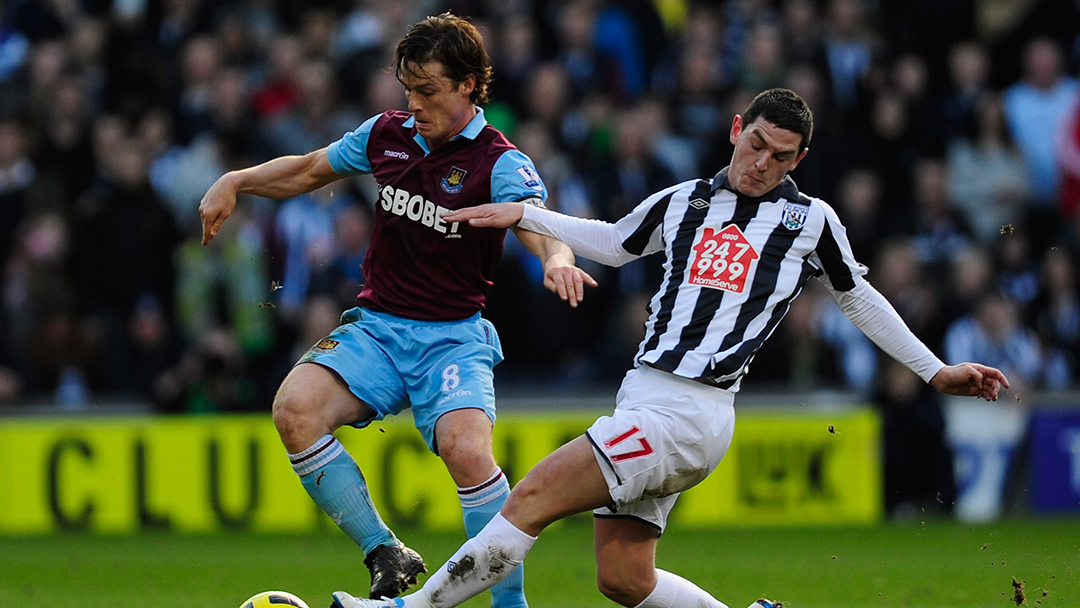 Scott Parker in action against West Brom in 2011