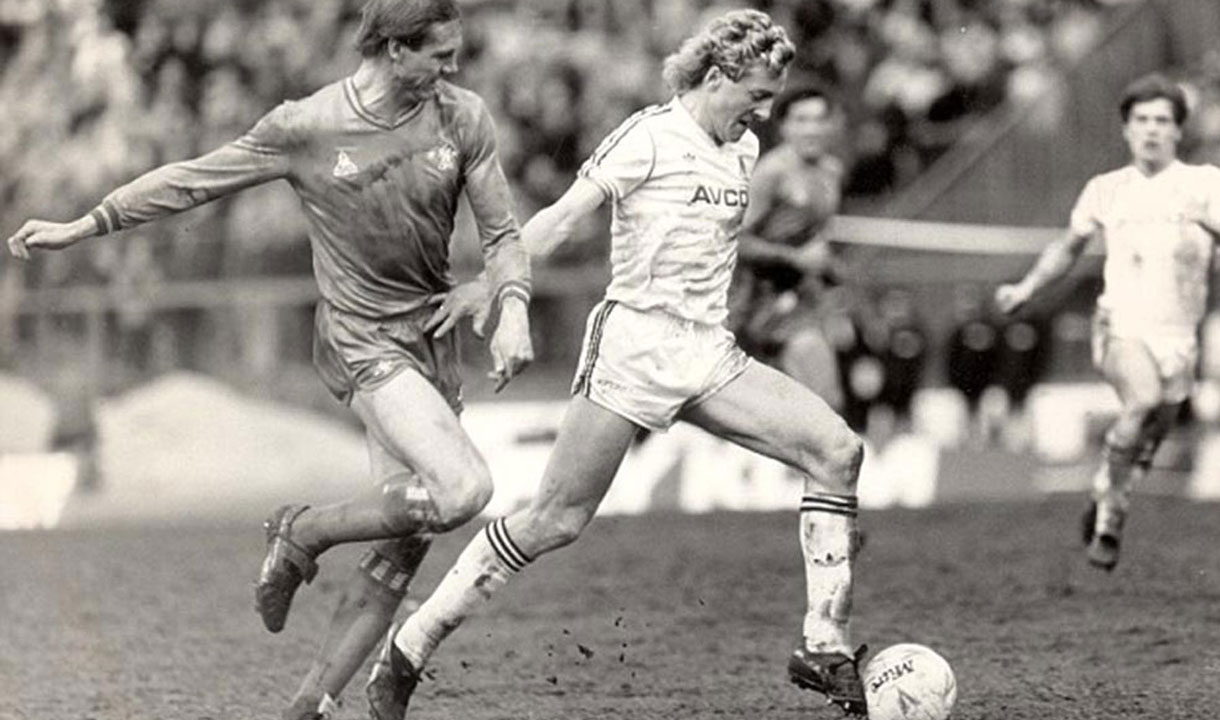 Frank McAvennie at Chelsea in March 1986