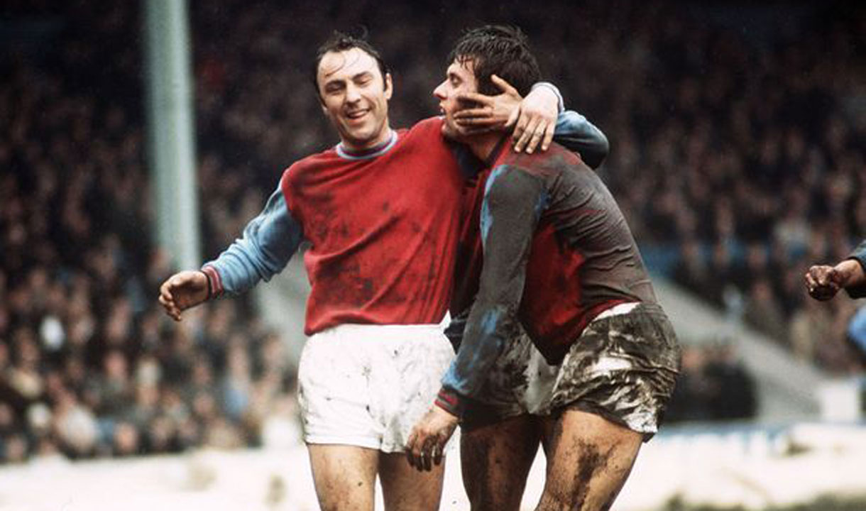 Jimmy Greaves and Geoff Hurst