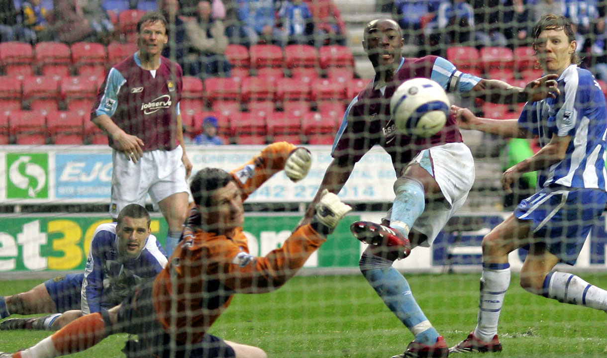 NIgel Reo-Coker scores his last-gasp winner at Wigan