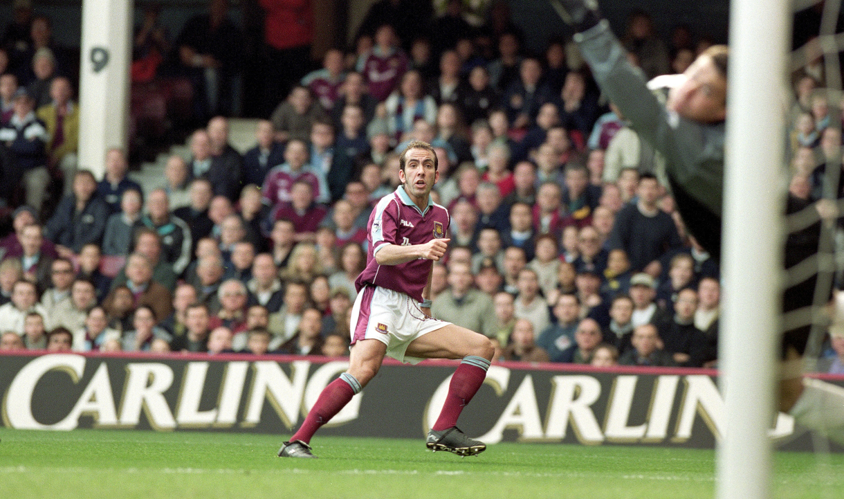 Paolo Di Canio scores his wondrous Wimbledon volley