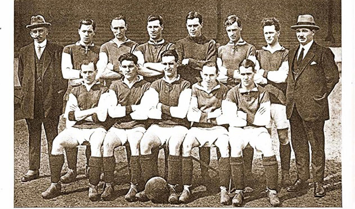 West Ham 1923 FA Cup semi-final team