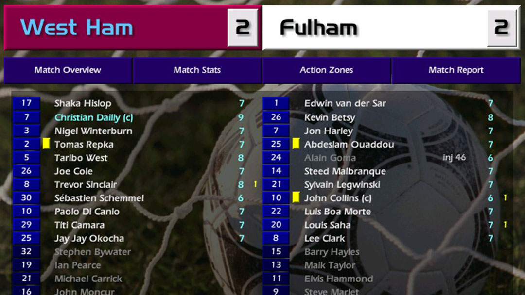 Championship Manager Time Machine: Part 2