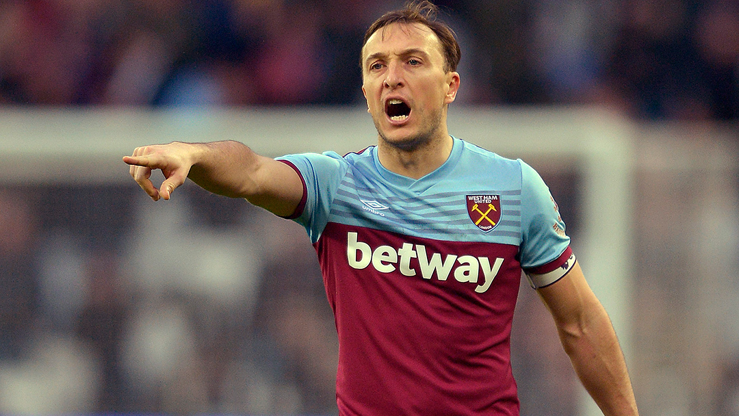 Mark Noble against Southampton