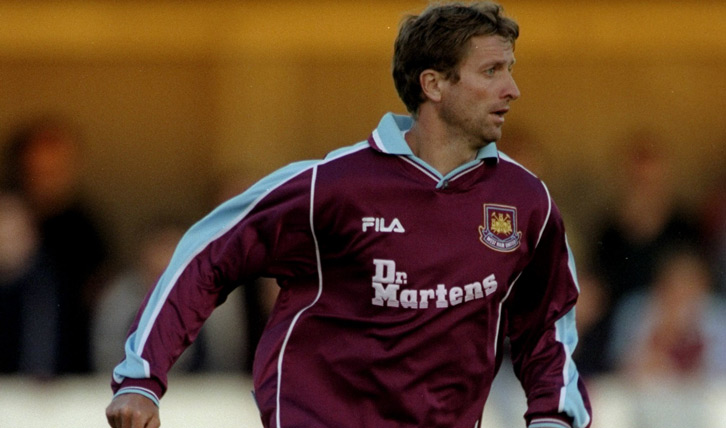 John Moncur in action for West Ham United