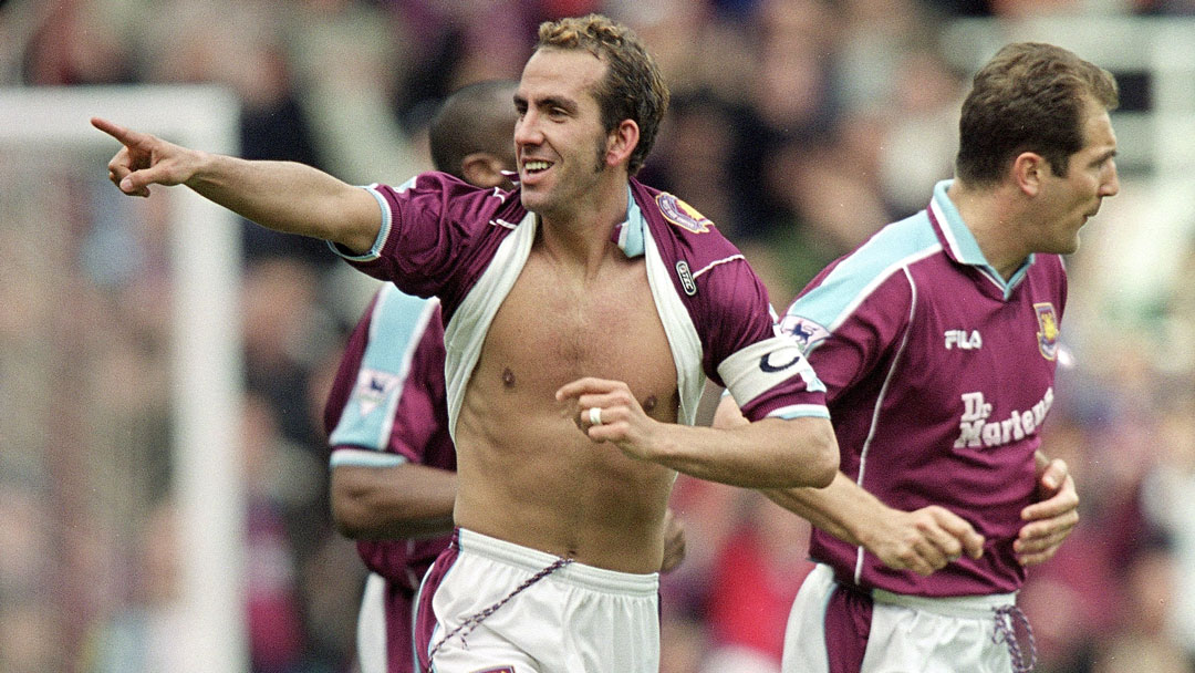 Paolo Di Canio celebrates