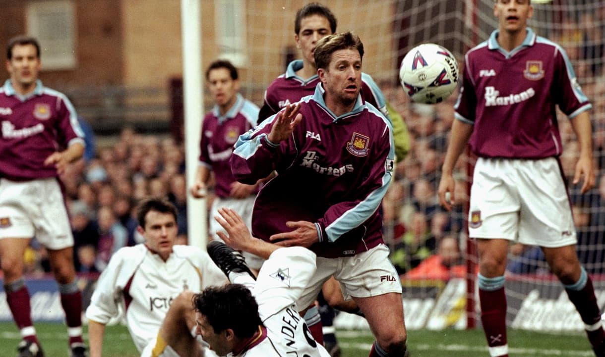 West Ham in action against Bradford