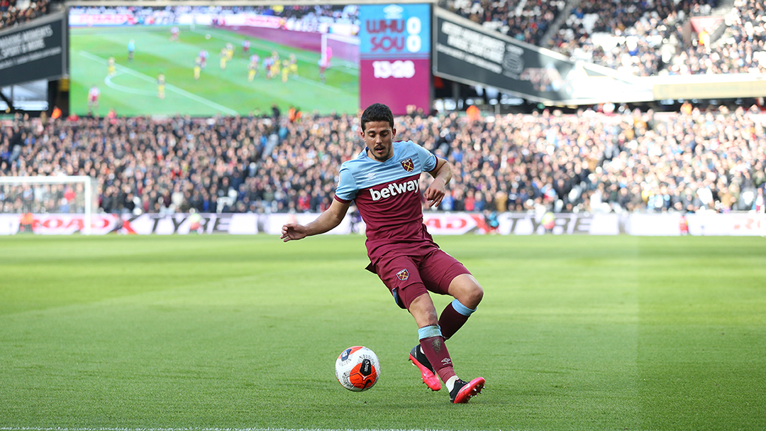 Pablo Fornals at London Stadium